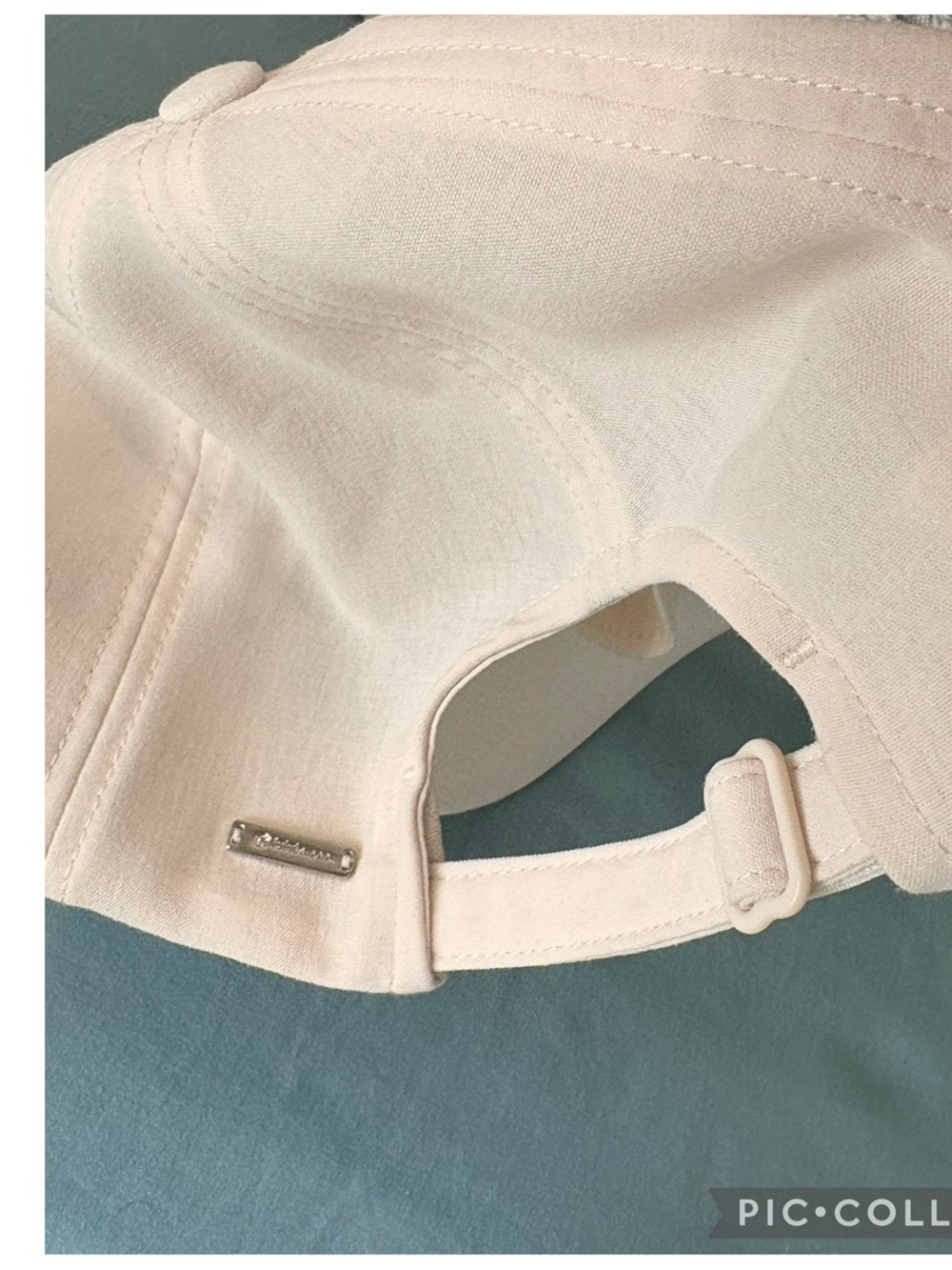 Lululemon Light Beige Athletic Hat | Minimal Clean Girl Athleisure Cap - Picture 4 of 6